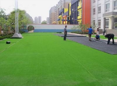 人造足球場建設 天津人造草坪施工 足球場草鋪設