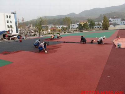 山東青島塑膠籃球場施工單位_塑膠籃球場施工廠_青島奧興塑膠鋪裝 - 商國互聯網
